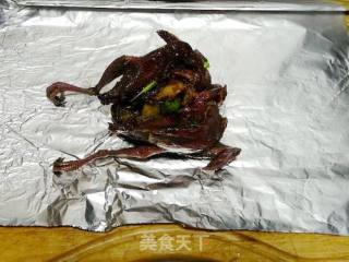 香烤斑鸠的做法步骤：5