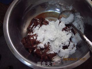 木耳爆猪肝的做法步骤：5