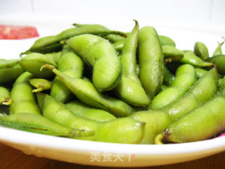 五香毛豆的做法步骤：5