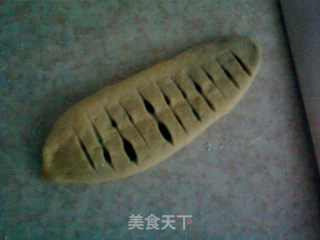 豆沙花型面包的做法步骤：9