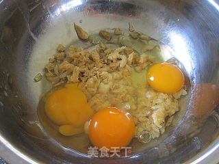 荠菜鸡蛋盒子的做法步骤：3