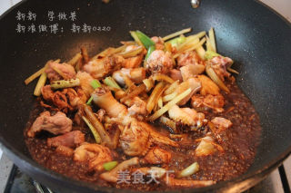 非常简单的炒姜肉的做法步骤：5