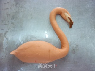花色面点------火烈鸟的做法步骤：5