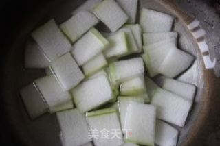 海米烧冬瓜的做法步骤：4