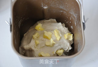 撕着吃的面包---蓝莓面包排的做法步骤：2