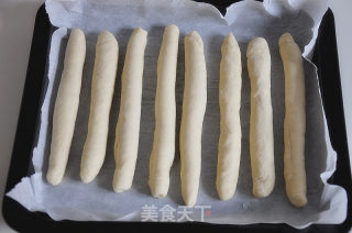 撕着吃的面包---蓝莓面包排的做法步骤：7