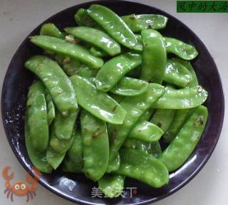 素炒 荷兰豆的做法步骤：9