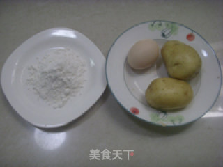 土豆丝饼的做法步骤：1