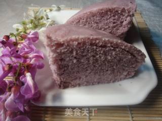 紫薯发糕的做法步骤：7