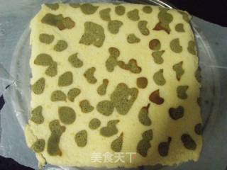 水滴状抹茶蛋糕卷的做法步骤：16