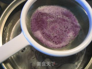 护肝防癌天然饮品——紫苷蓝柠檬蜜的做法步骤：4
