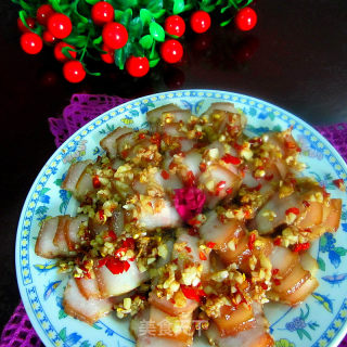 蒜泥腊肉的做法步骤：9
