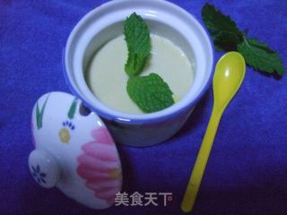 蓝莓蛋羹的做法步骤：7