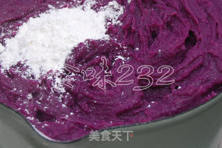 苏式紫薯月饼的做法步骤：4