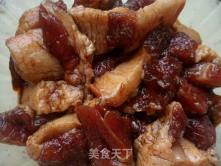 农家粉蒸肉的做法步骤：3