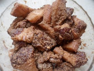 农家粉蒸肉的做法步骤：4