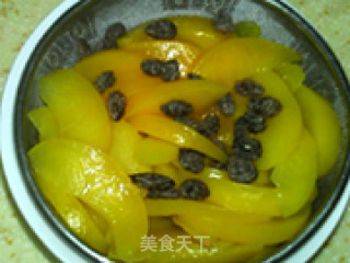 黄桃翻转蛋糕的做法步骤：4