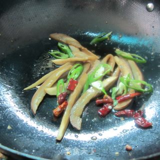 家常炒茄条的做法步骤：4