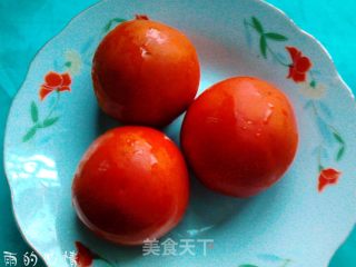 凉拌番茄的做法步骤：1
