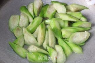 丝瓜面筋的做法步骤：5