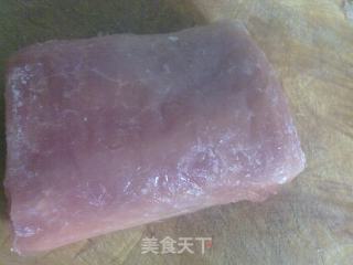 锅包肉的做法步骤：1