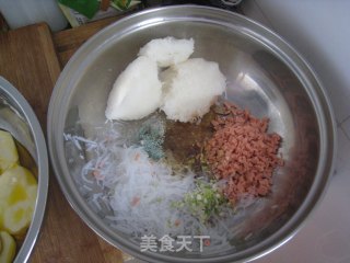 萝卜丝饼的做法步骤：3