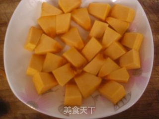 清蒸南瓜的做法步骤：3