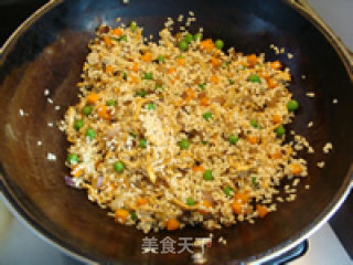 咖喱鸡丝焖饭的做法步骤：9