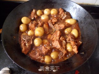 小土豆烧排骨的做法步骤：15