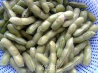 提高食欲-----盐水毛豆的做法步骤：1