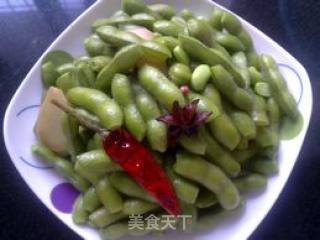 提高食欲-----盐水毛豆的做法步骤：6
