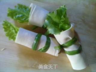 豆皮什锦卷的做法步骤：4