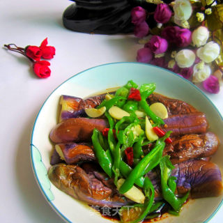 锅煎半边茄-----好吃好味道的做法步骤：7