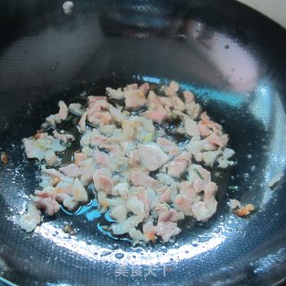 空心菜为瘦肉的做法步骤：2