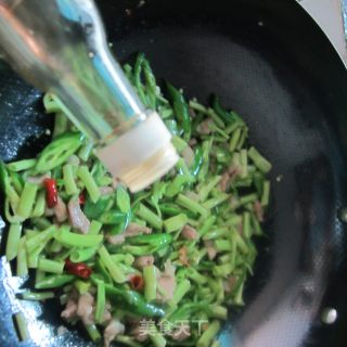 空心菜为瘦肉的做法步骤：4