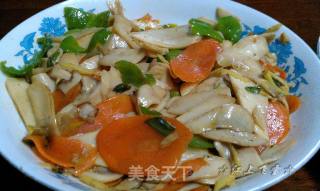 素炒杏鲍菇的做法步骤：1