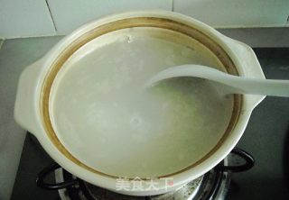 皮蛋虾粥的做法步骤：8