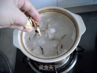 皮蛋虾粥的做法步骤：10