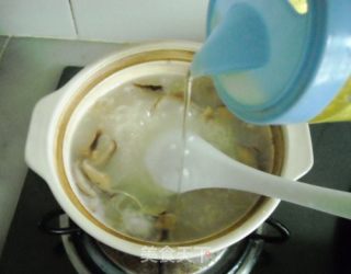 皮蛋虾粥的做法步骤：12
