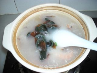 皮蛋虾粥的做法步骤：15