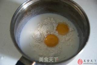 黄桃蛋挞的做法步骤：4