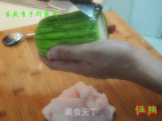 苦瓜青手打鱼丸的做法步骤：7
