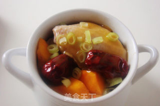 【蒸蒸美味】鸡翅蒸南瓜的做法步骤：5