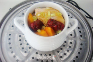 【蒸蒸美味】鸡翅蒸南瓜的做法步骤：6
