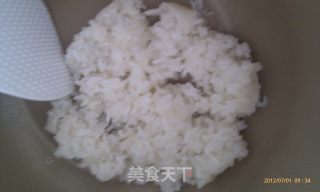 白菜包糥米饭团的做法步骤：3