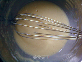 玉米火腿粒蛋饼的做法步骤：7