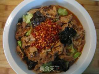零厨艺的水煮肉片的做法步骤：7