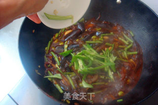 健康低油美味【双豆酱烧茄条】的做法步骤：7