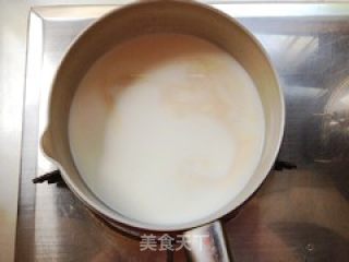 蜜豆双皮奶的做法步骤：2
