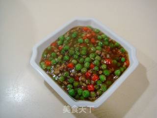 肉末烩豌豆的做法步骤：9
